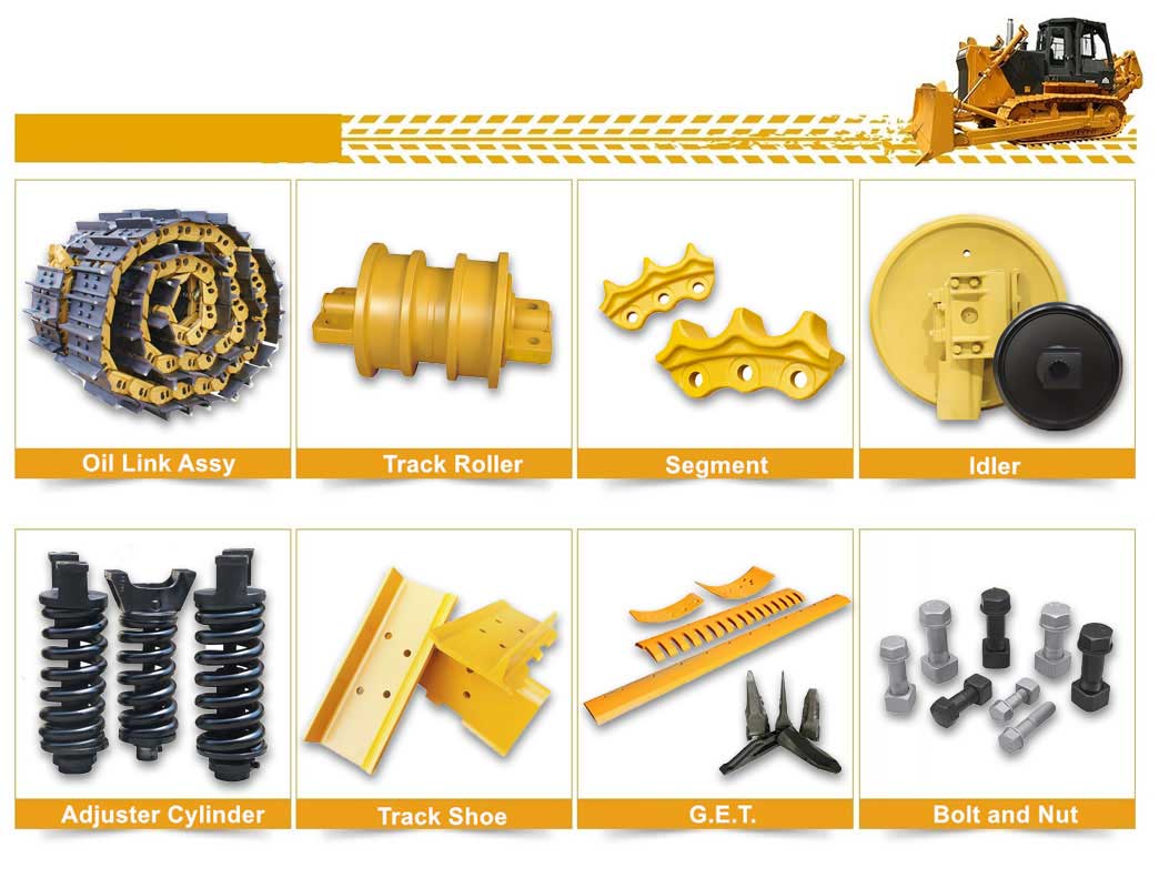 CHT undercarriage spare parts
